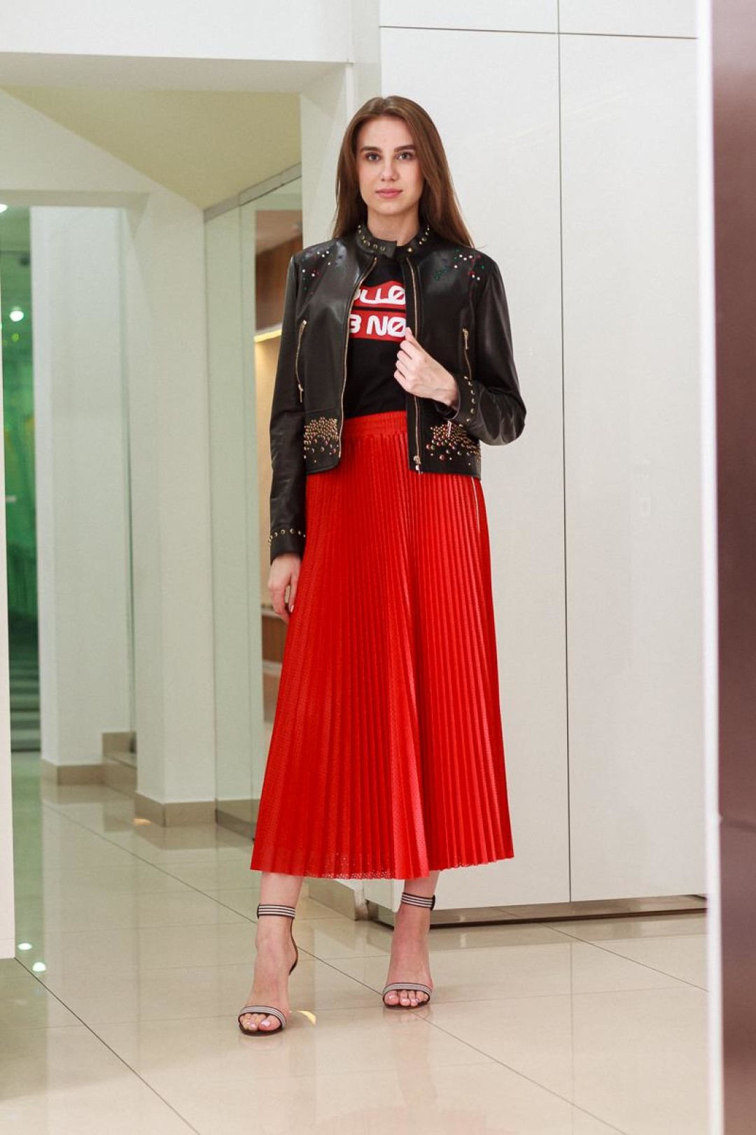 Классическая юбка Valentino Red