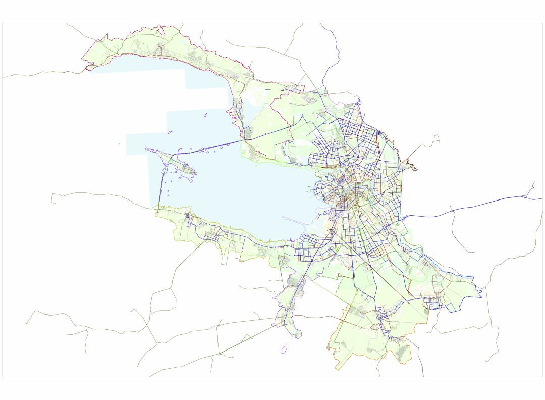 Карта городского транспорта спб