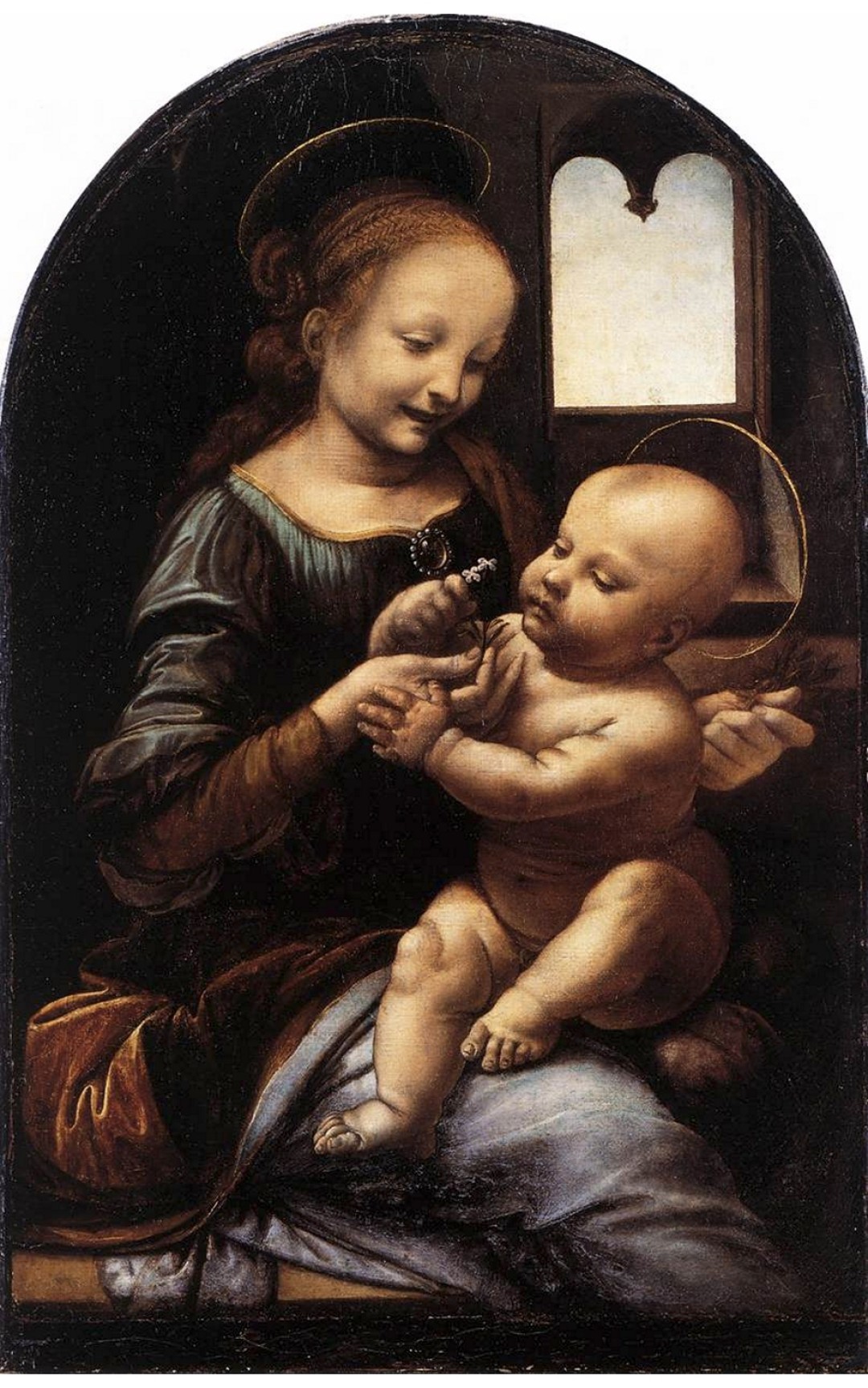 «Мадонна Бенуа», или «Мадонна с цветком», — ранняя работа Леонардо да Винчи, которая датируется 1478-80 годами