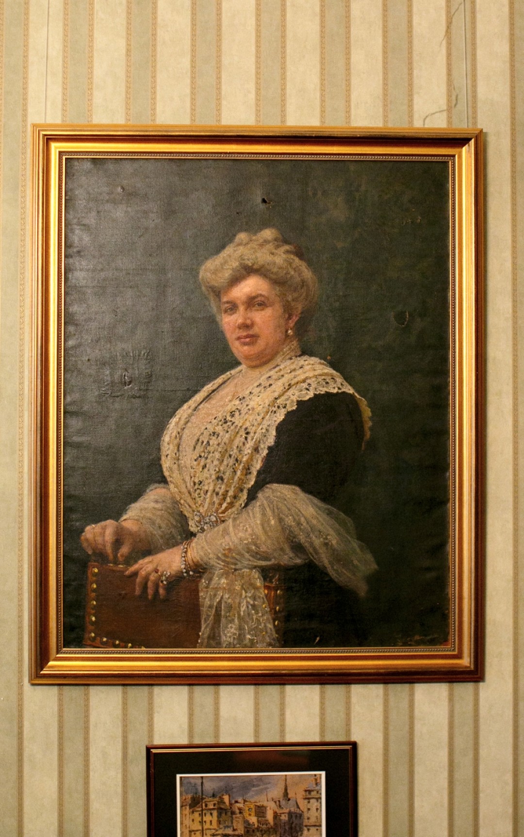 Портрет М. А. Бенуа-Сапожниковой. Художник Шаховской