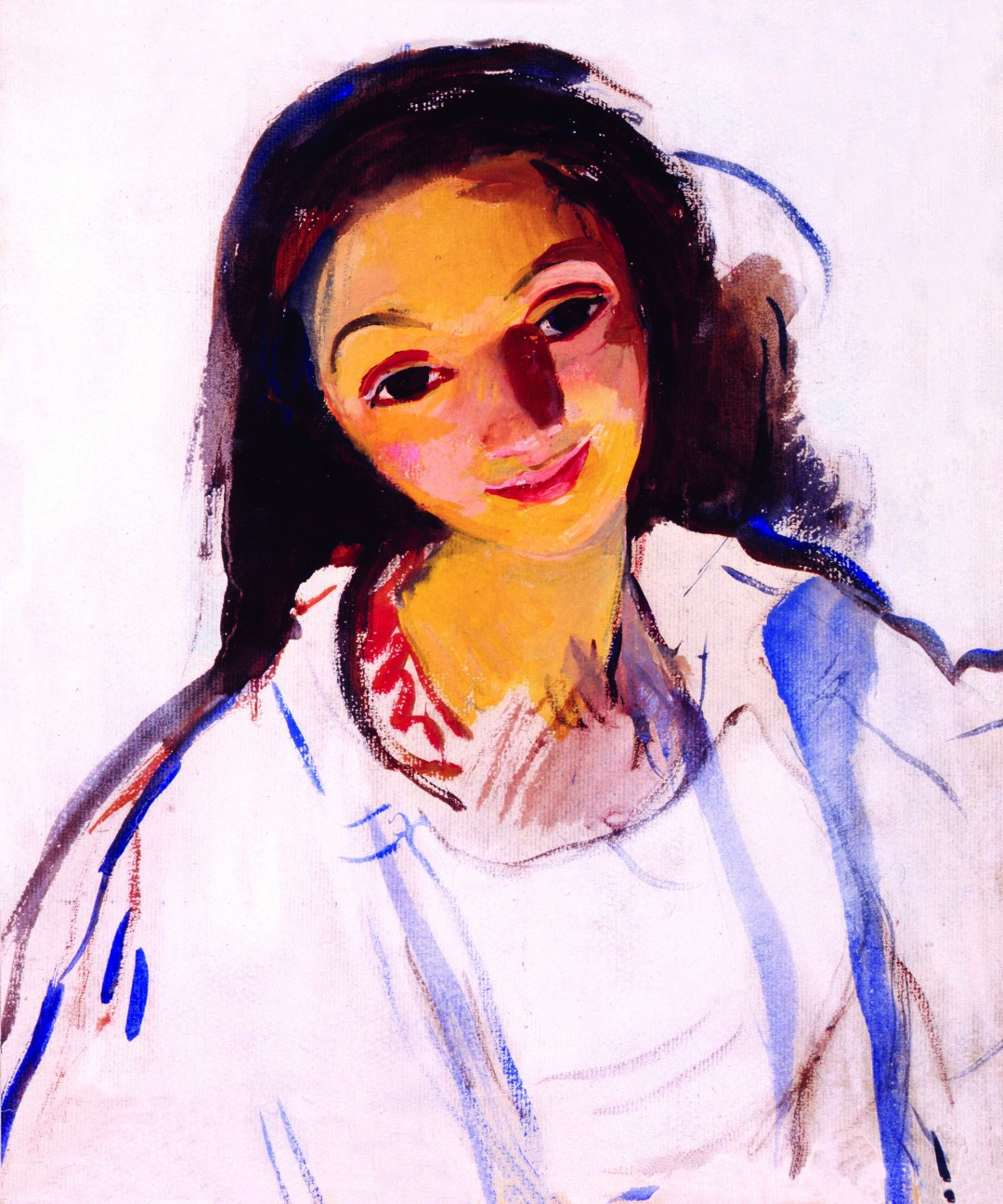 Серебрякова Зинаида. Автопортрет. 1910-е годы