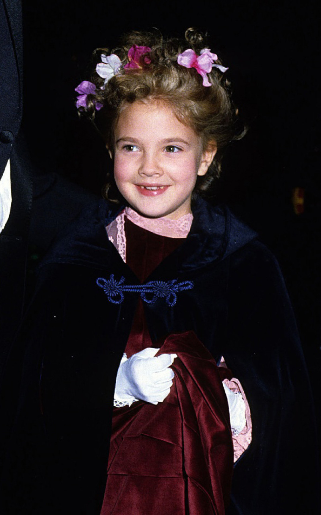 Дрю Бэрримор на премьере фильма «Инопланетянин», 1982