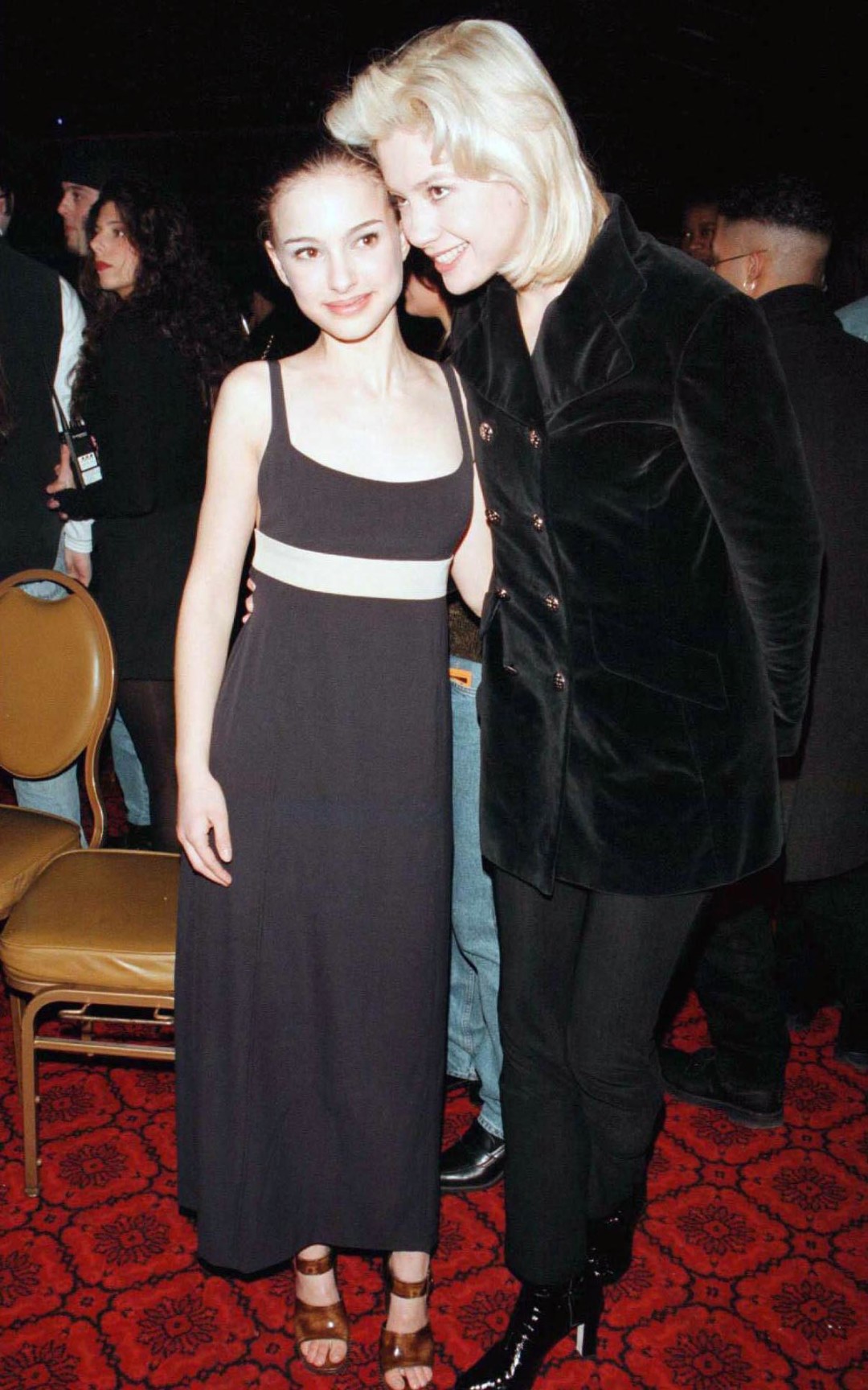 Натали Портман на премьере фильма «Красивые девушки», 1996