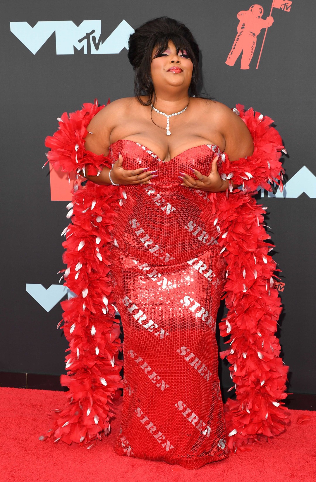 Певица Лиззо в Moschino