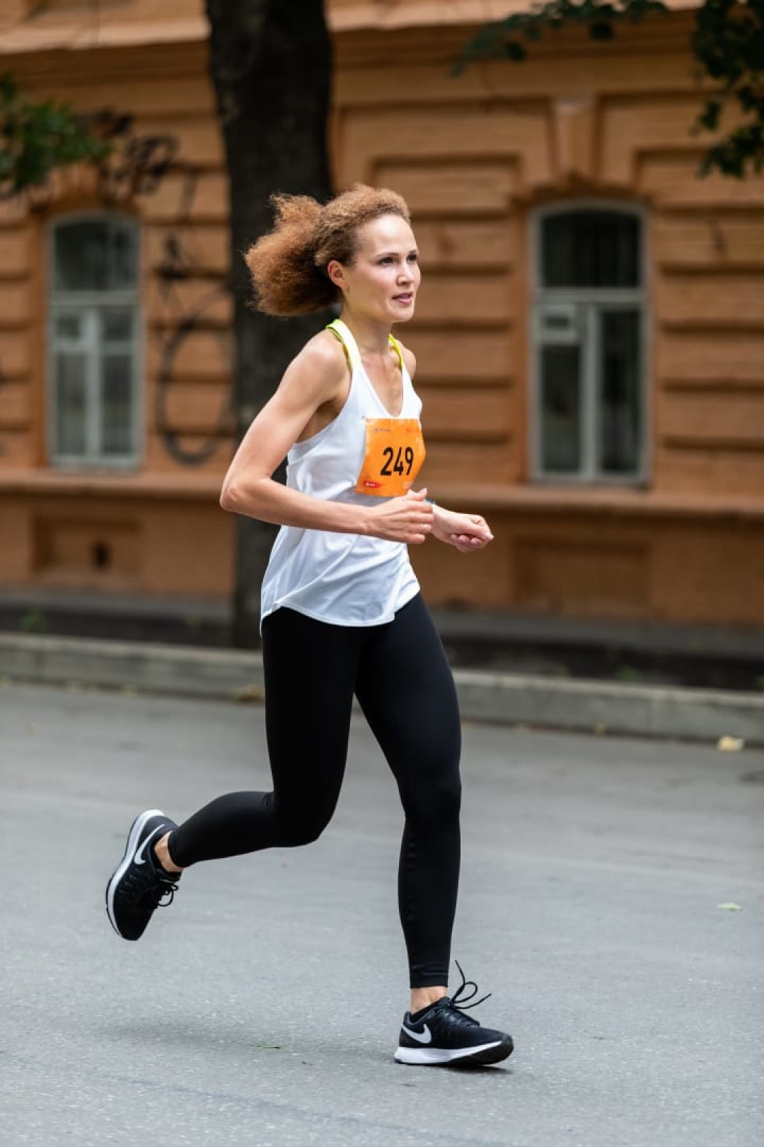 Рида Шарапова, бежит марафон в пятый раз