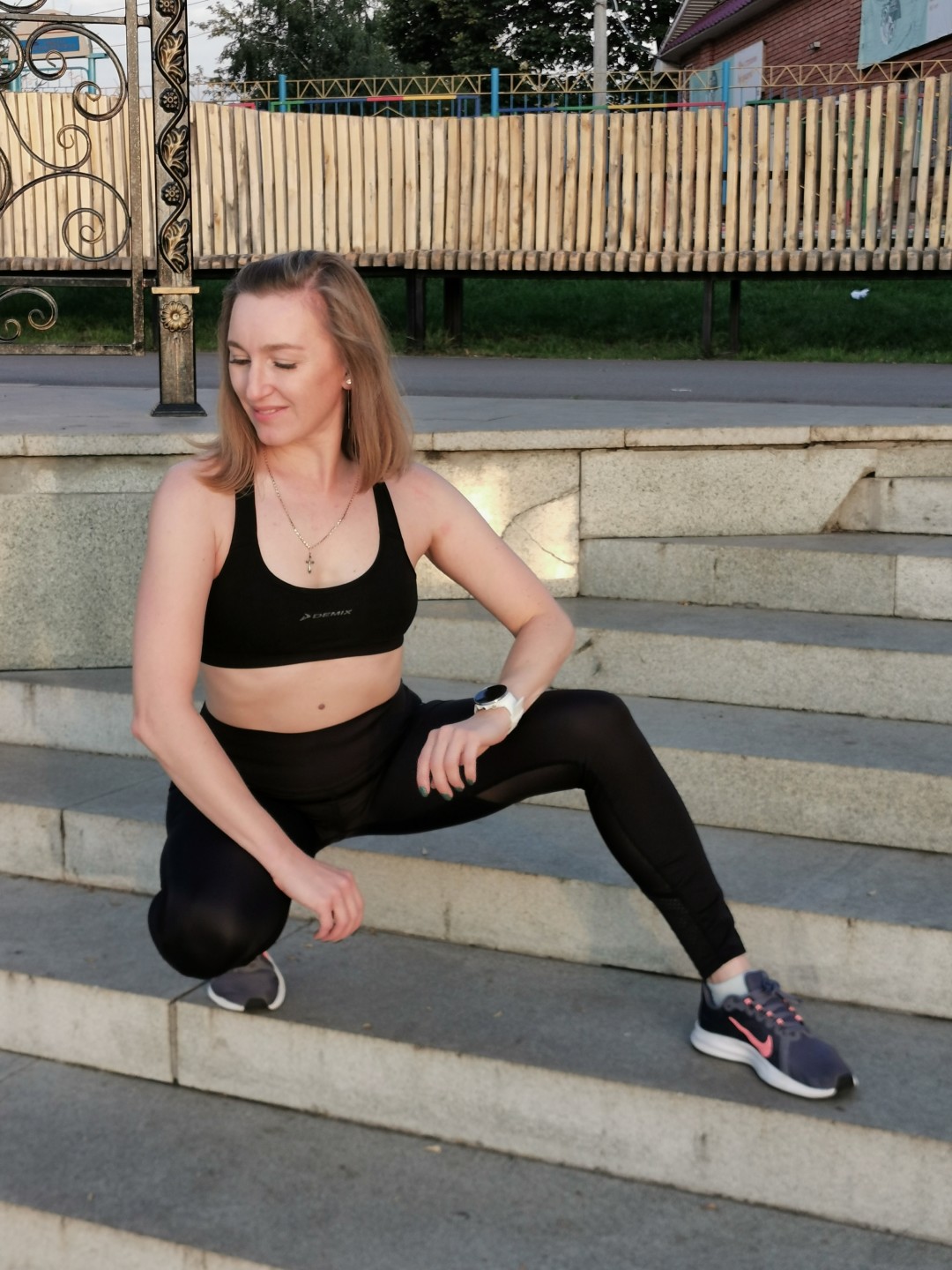 Наталия Широких, первый раз бежит дистанцию в десять километров