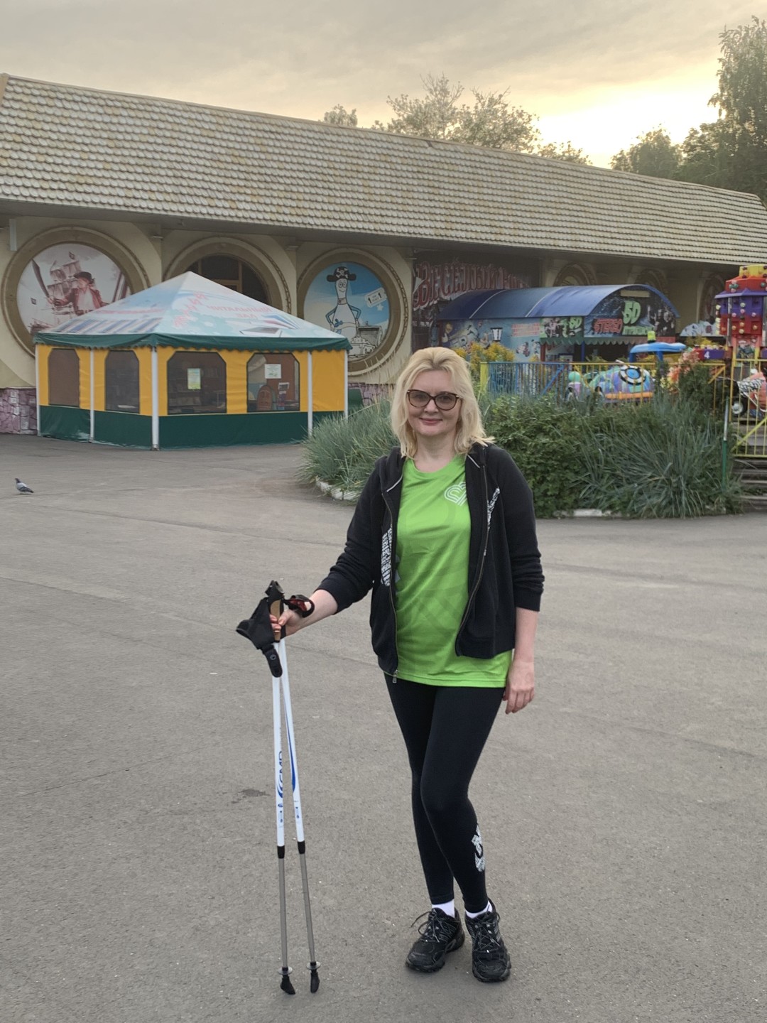 Татьяна Загуменнова, первый раз участвует в дисциплине со спортивной ходьбой