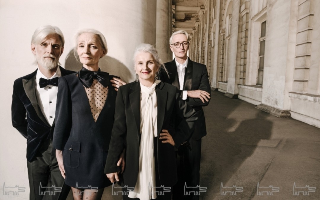 Модели агентства Oldushka в съемке проекта «ТОП 50. Самые знаменитые люди Петербурга»: Сергей Арктика, Валентина Ясень, Татьяна Неклюдова и Иван