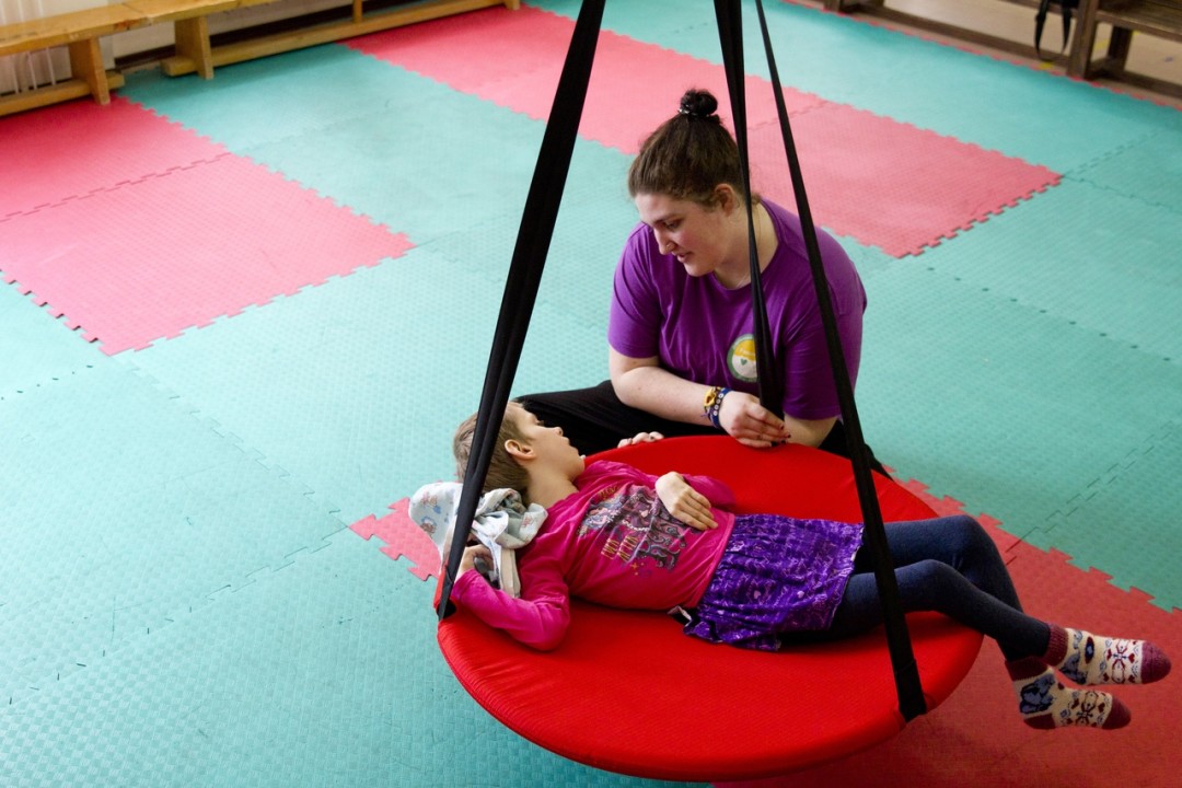 Одна из подопечных благотворительного фонда «Перспективы»