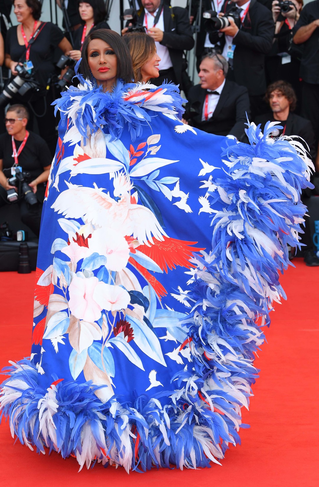 Иман в Valentino