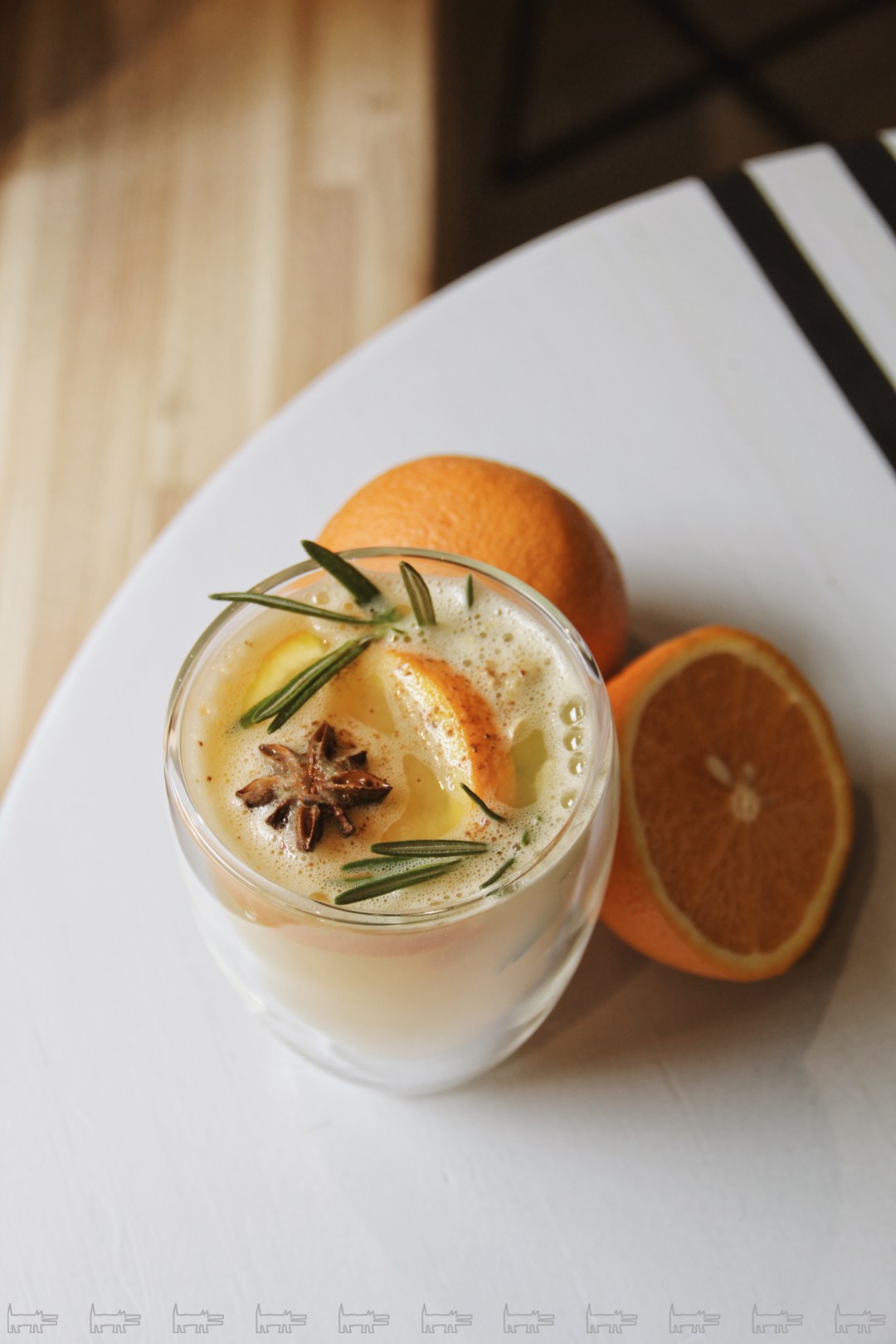 Апельсиново-имбирный пунш