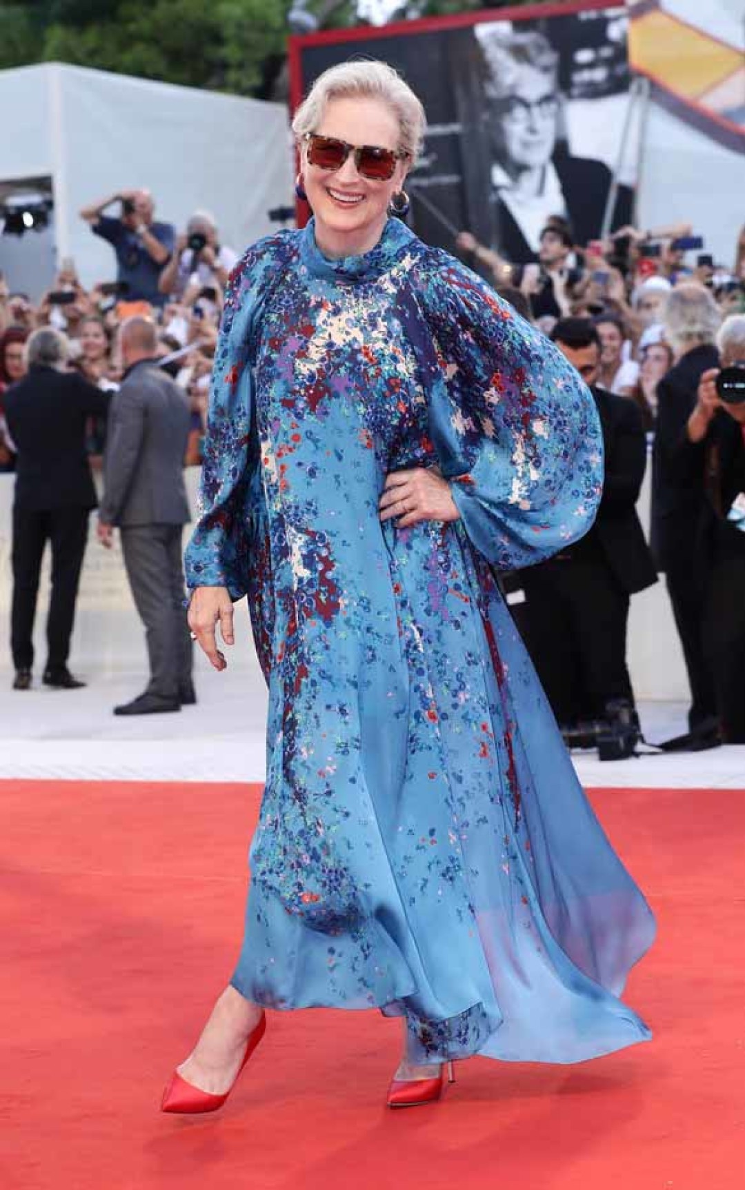 Мерил Стрип в Givenchy на премьере фильма «Прачечная»