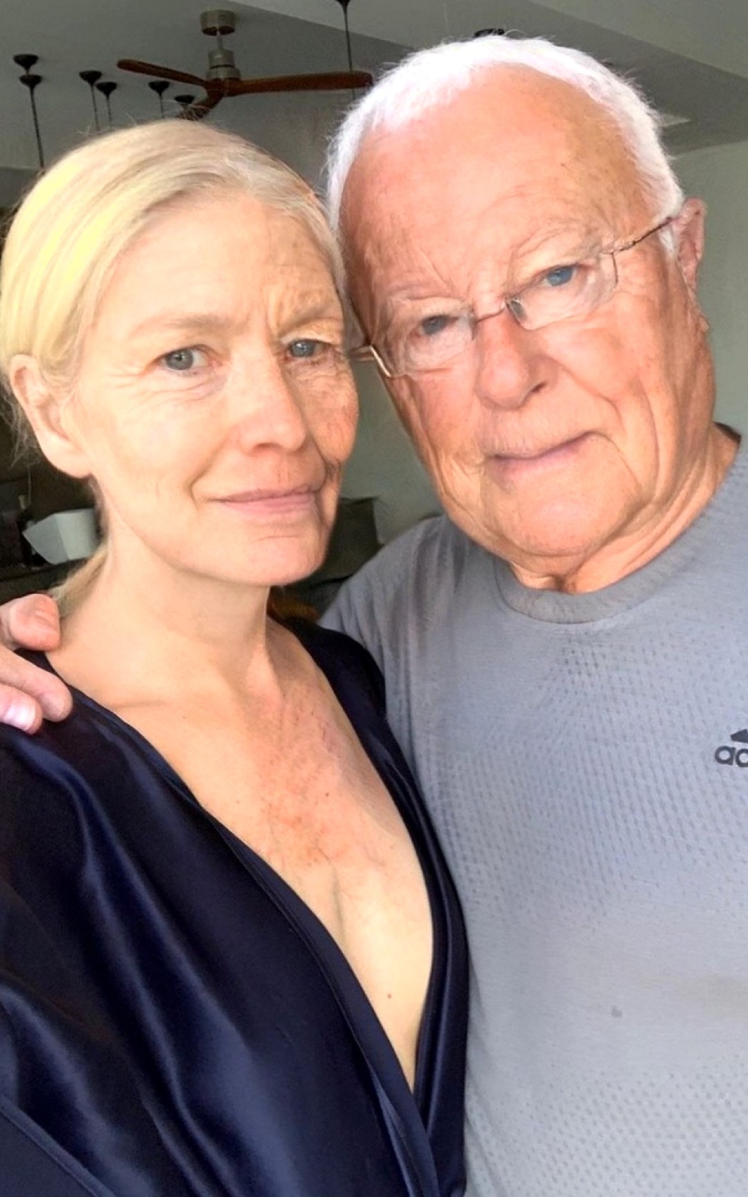 Елена Перминова и Александр Лебедев, фото @lenaperminova