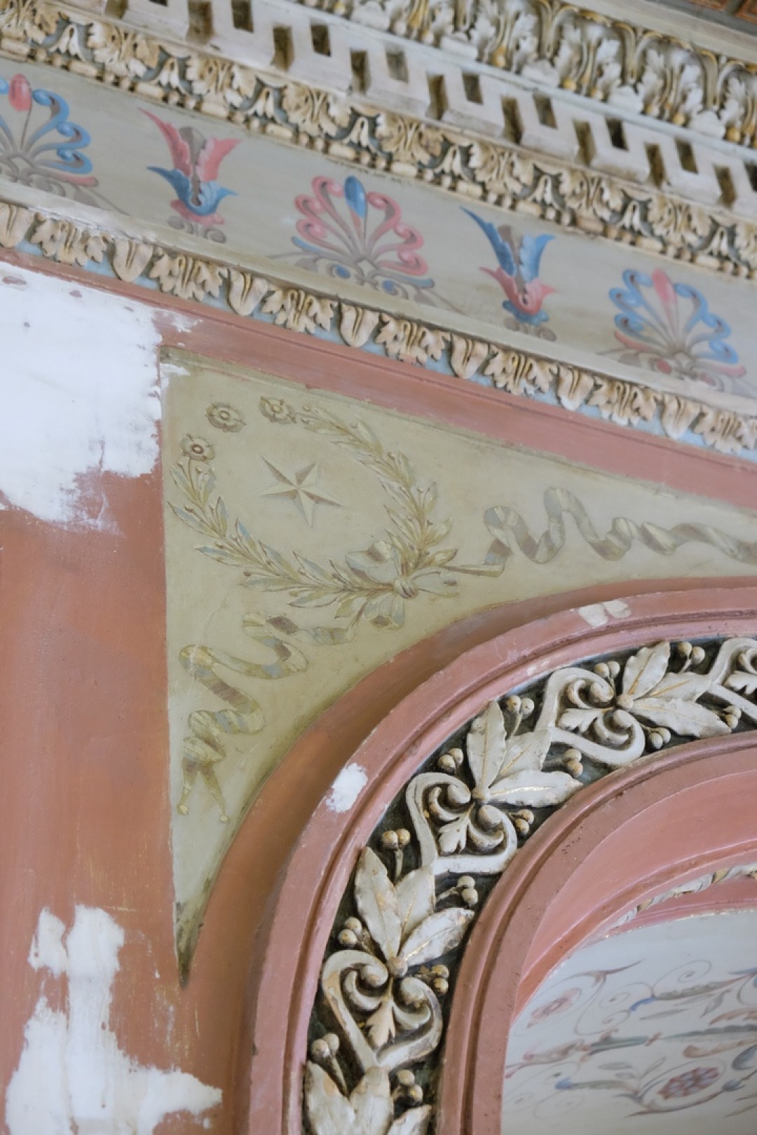 Советская звезда в росписи. Здесь и далее фотографии предоставлены Ксенией Сидориной