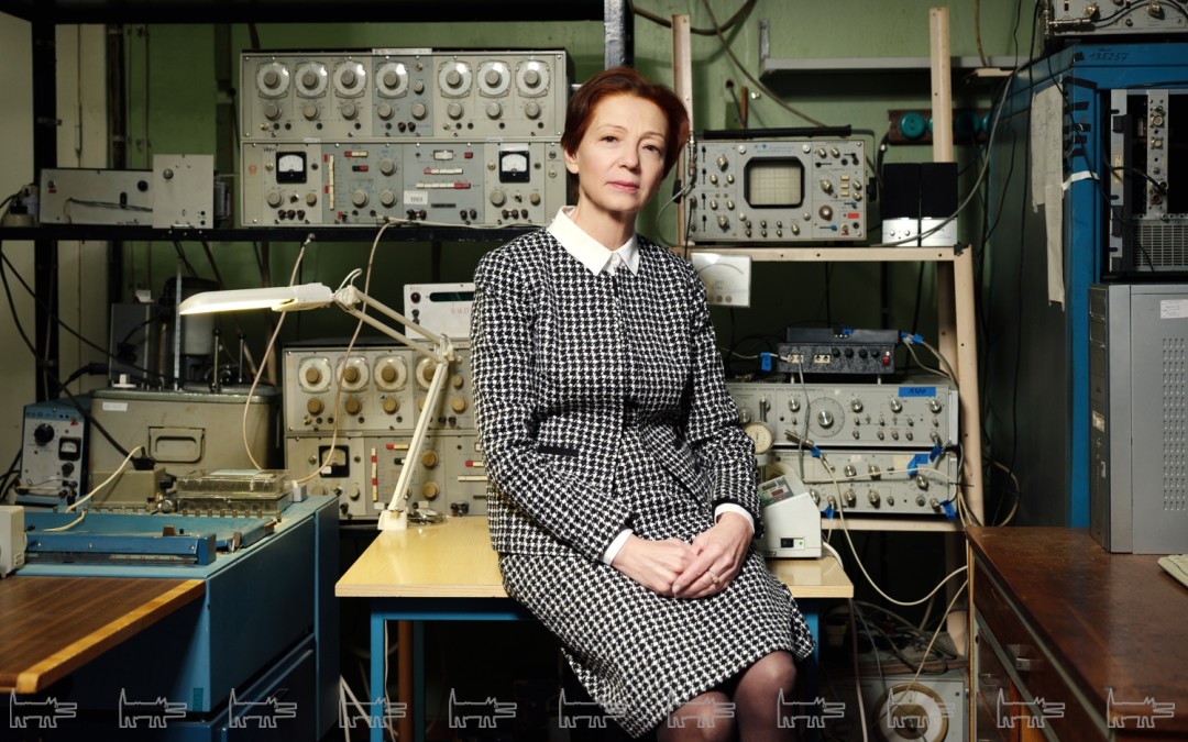 Директор института Людмила Павловна в лаборатории кортиковисцеральной физиологии