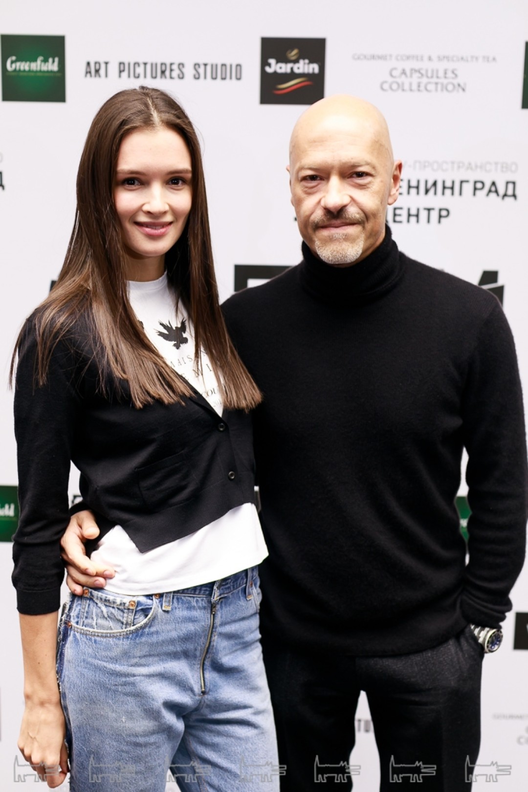 Паулина Андреева и Федор Бондарчук на премьере фильма «Селфи»