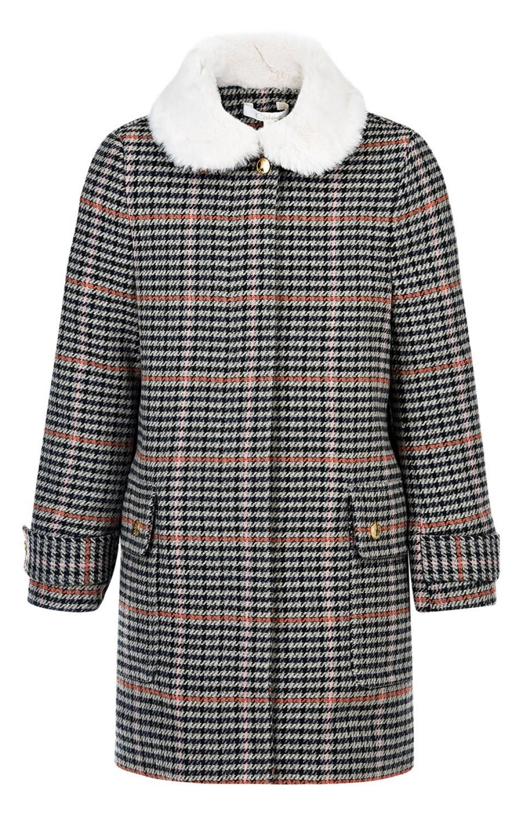 Пальто для девочки Chloé, 43 000 рублей («Кенгуру»)
