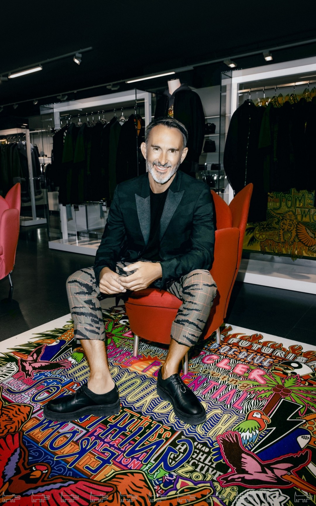 Нейл Баррет в своем новом корнере в Babochka