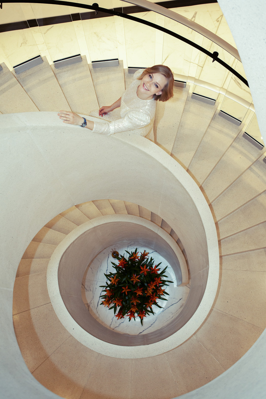 Юлия Пересильд в модели DiaMaster Moonphase