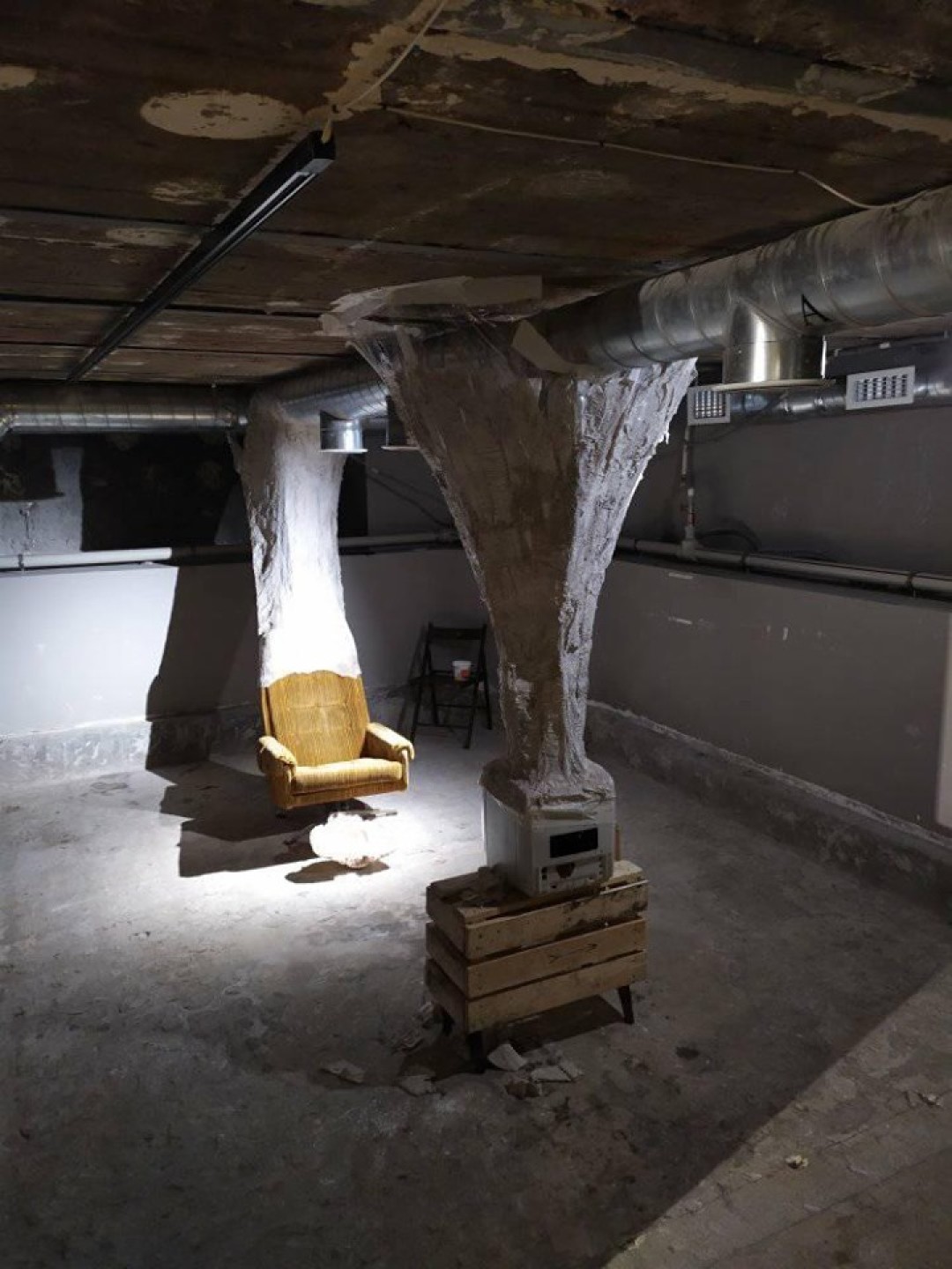 Одна из выставок в Kunshalle nummer sieben