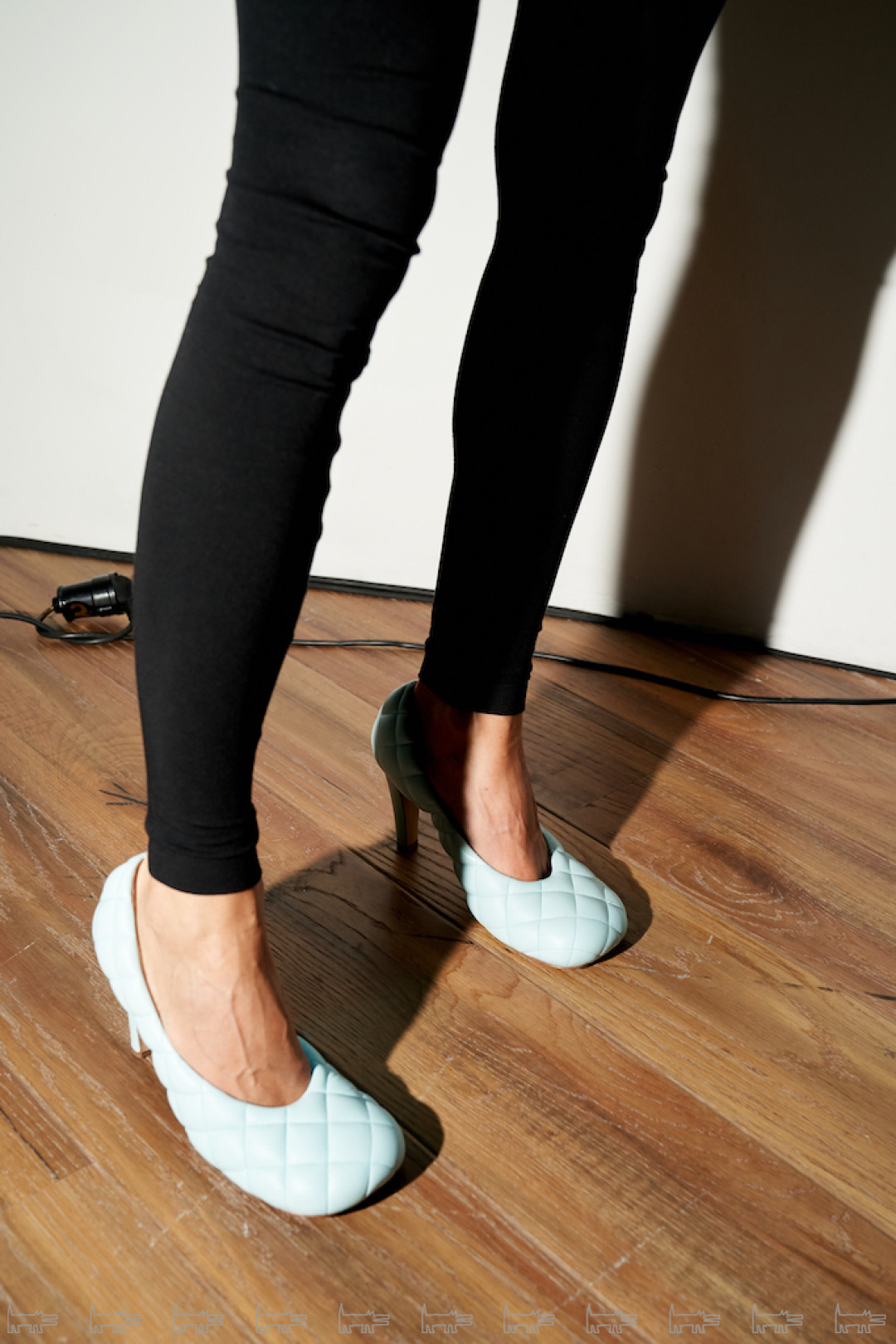 На Юлии: обувь Bottega Veneta