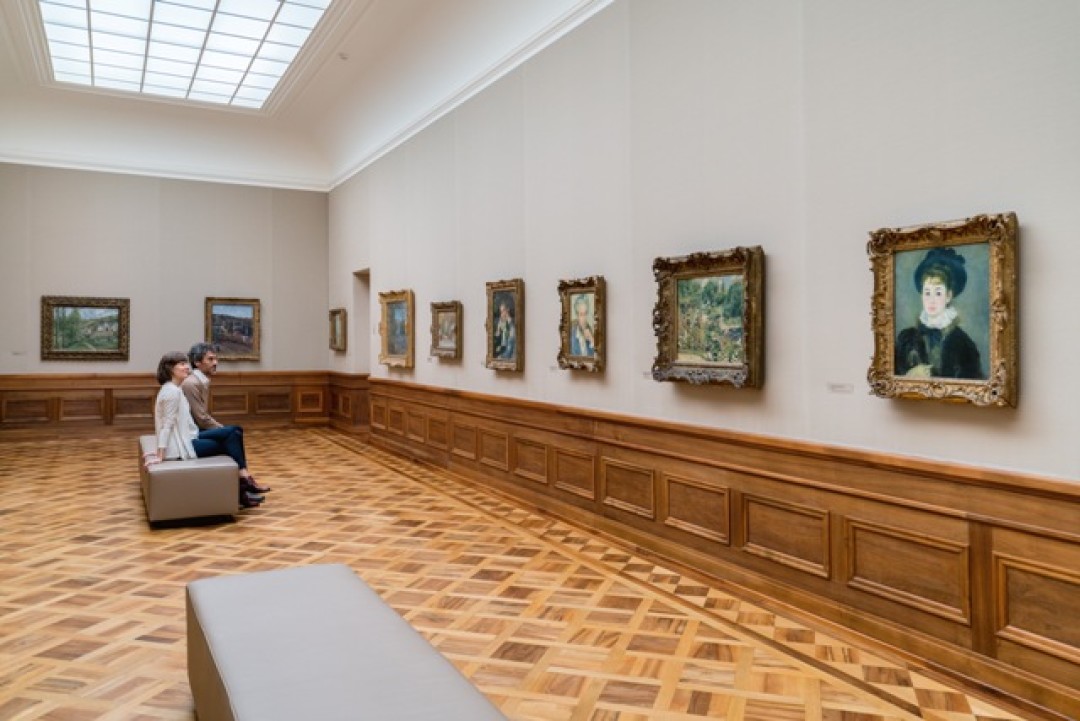 Картины импрессионистов в галерее Оскара Рейнхарта можно рассматривать часами.