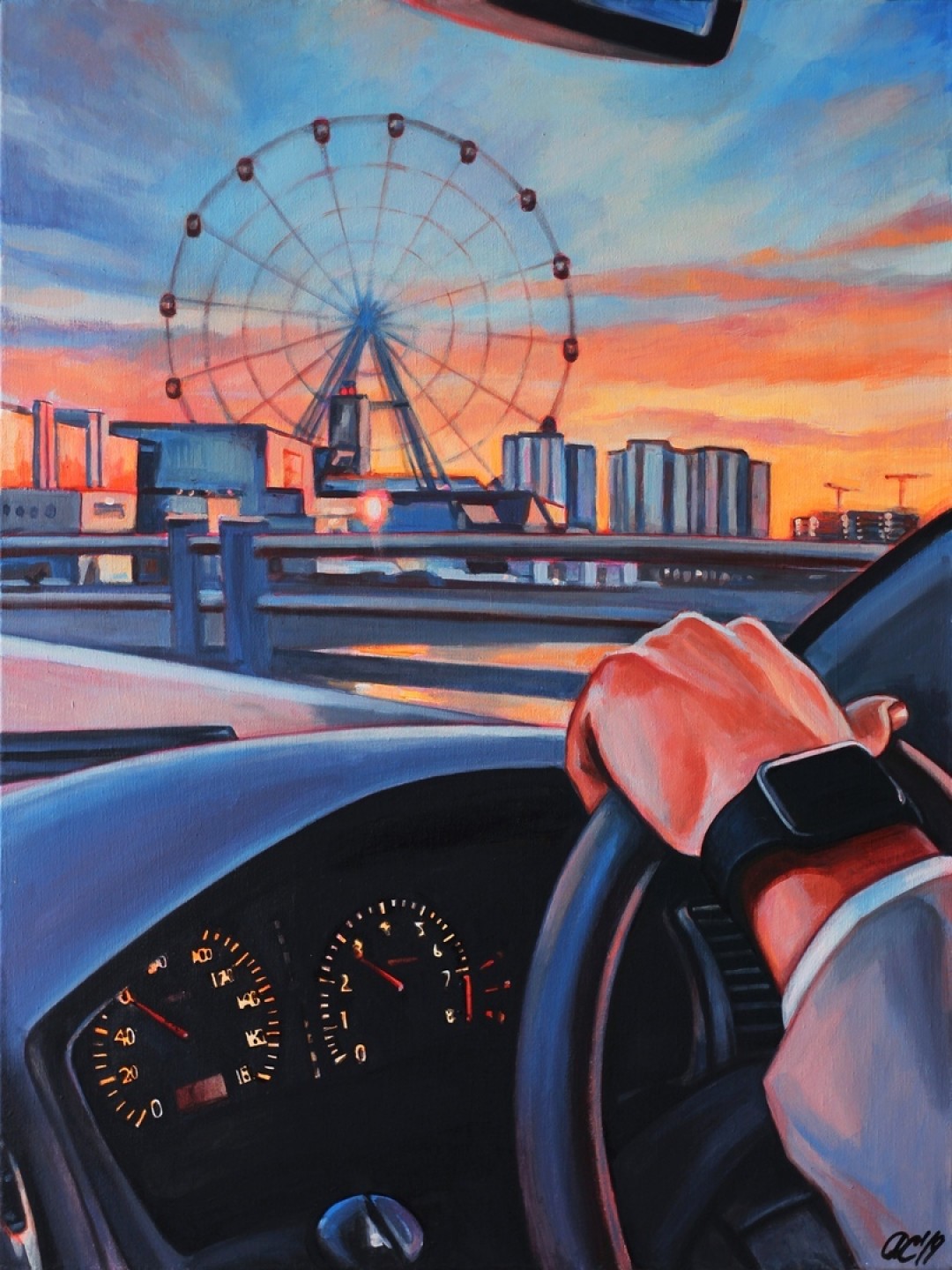 На протяжении двух лет художница активно занималась разной деятельностью, связанной с развитием процессов горизонтализации в обществе. Горизонтальная