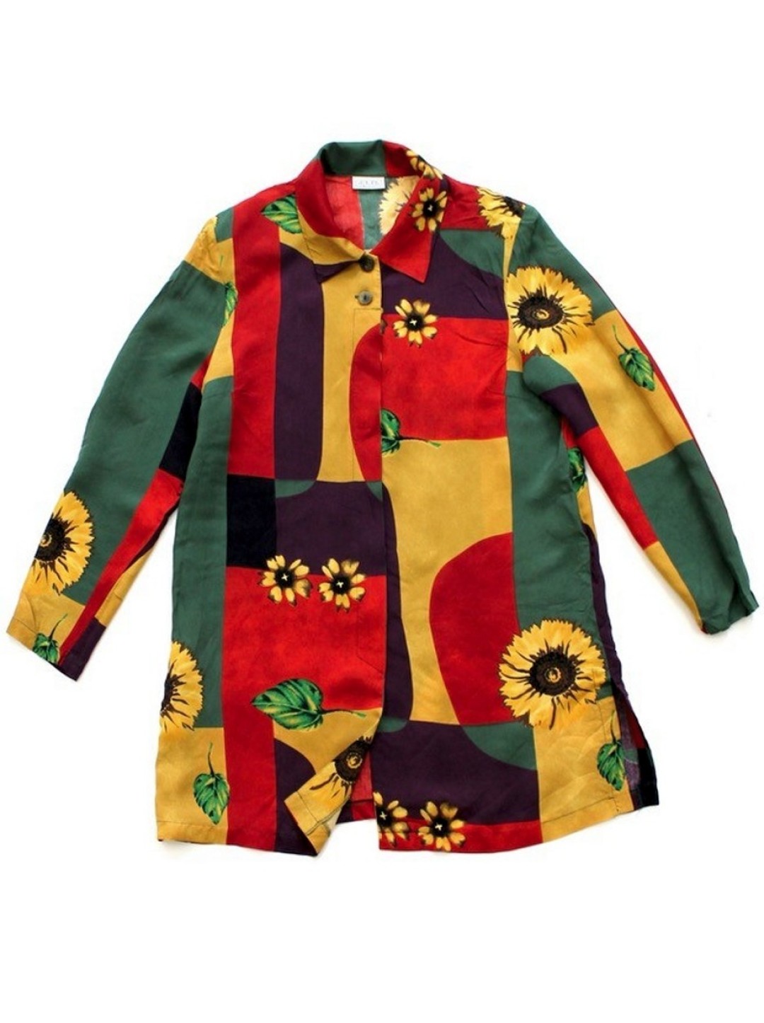 Блуза Almia — с реверансом в сторону Ван Гога, 42-44 размер, 2700 рублей («Зубы Христа»)