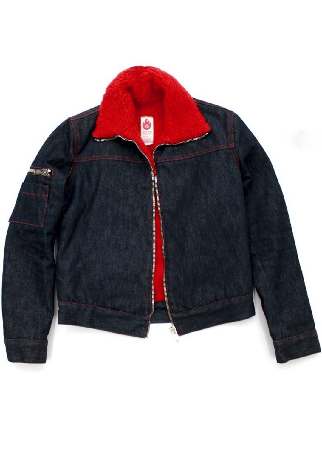 Джинсовка Action Jeans — одна из первых коллекций бренда, 40-42 размер, 5000 рублей («Зубы Христа»)