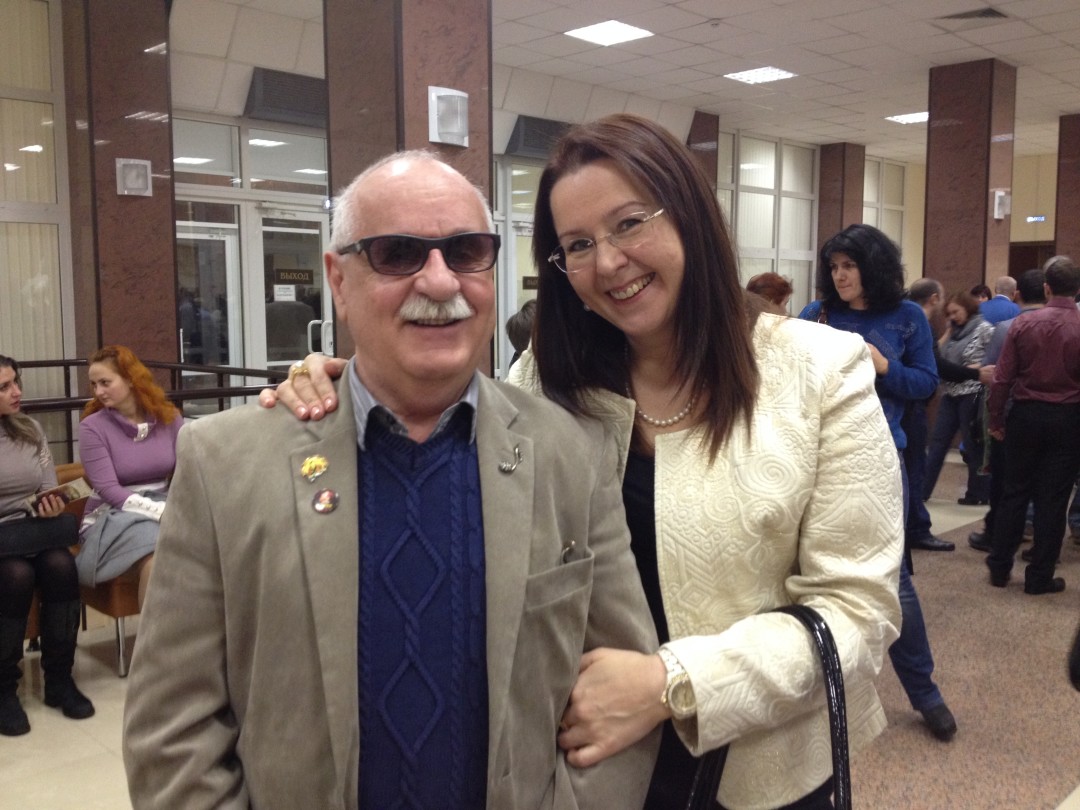 Виталий Хачкинаев и Инга Исаева. Фото из личного архива Инги.