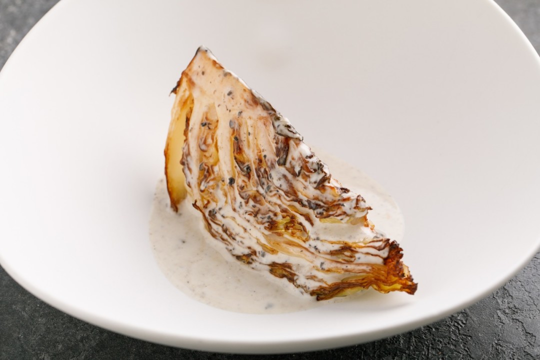 Капуста в соусе из домашнего сыра в Duo