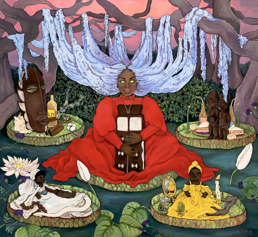 «Колесо Фортуны» 150/160см, холст, масло, 2018 (Вот она перенасыщена)