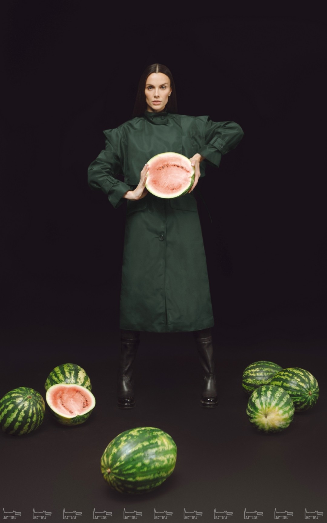 Мария Абашова в платье JM Studio