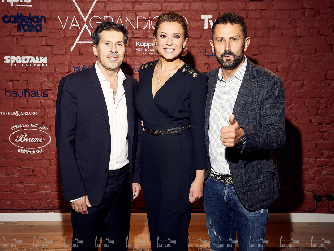 Дионисио Аркьюти, Валерия Юревич, Лоренцо Каттелан