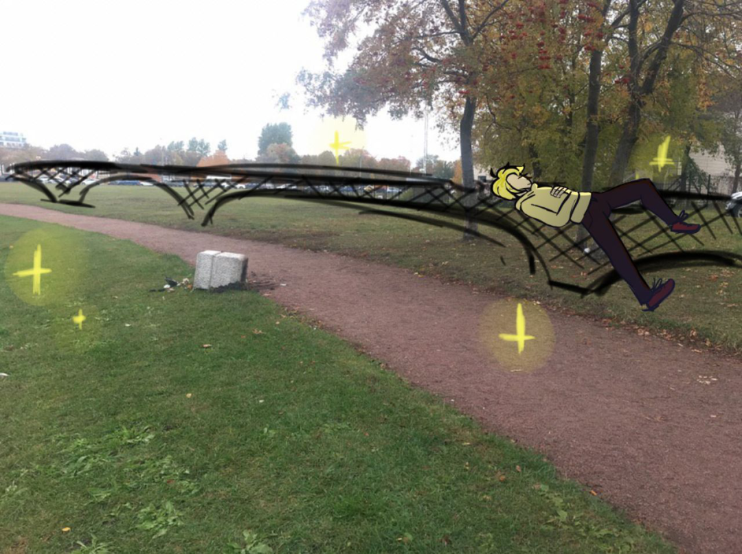 Многофункциональная сетка на набережной Карповки