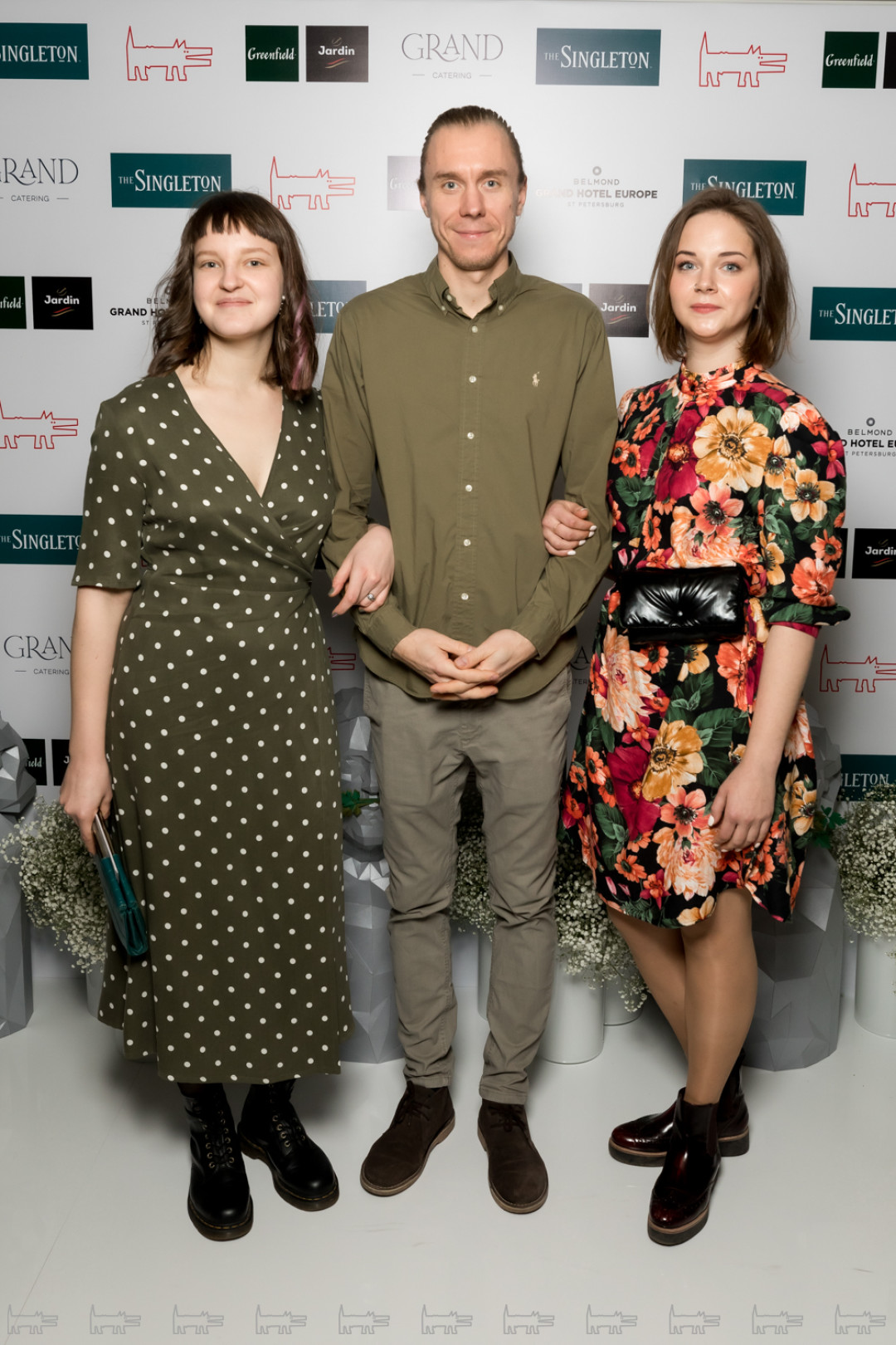 Анна Слащева, Сергей Сорокин и Виктория Мосина