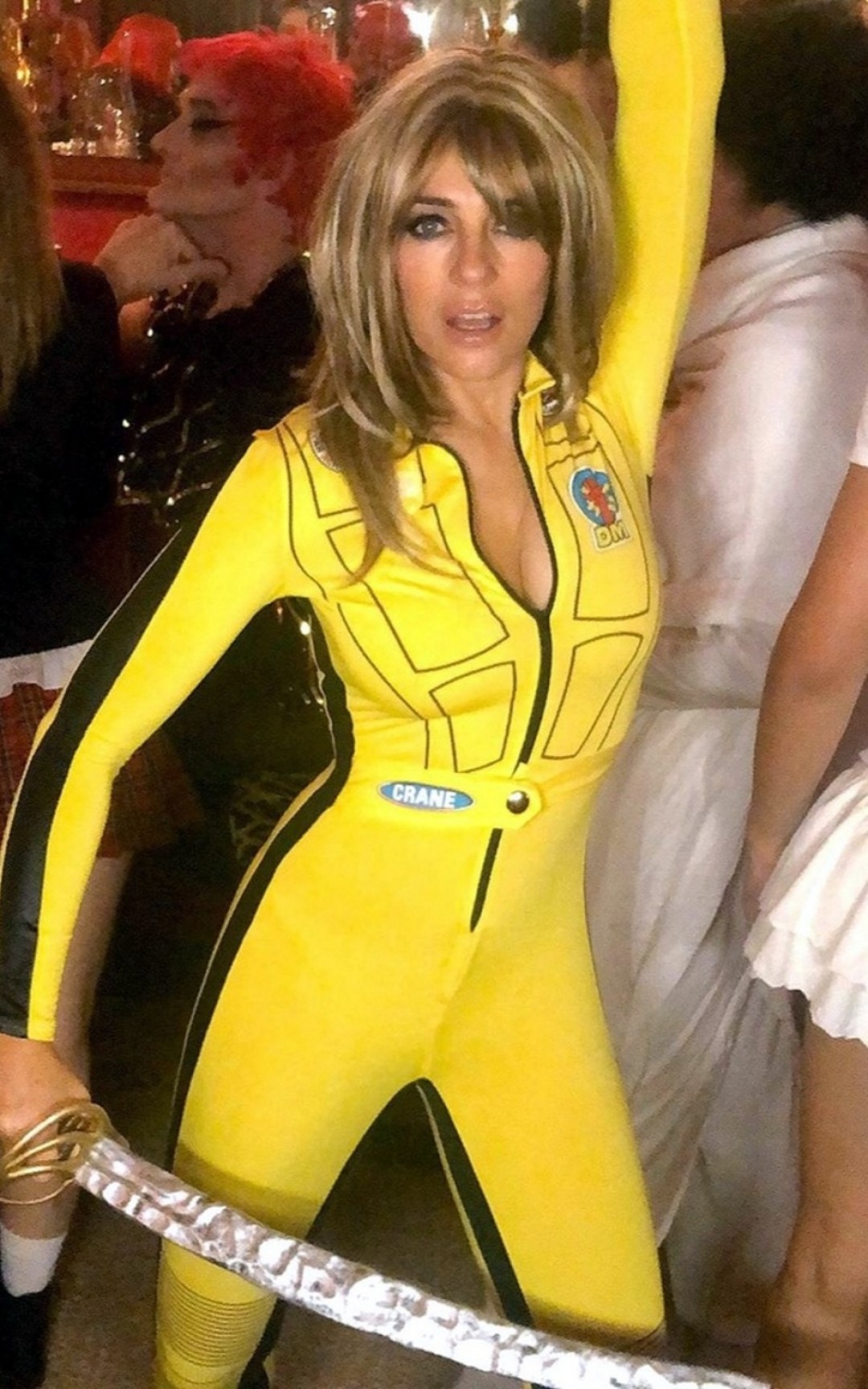 Елизабет Херли в образе Беатрикс Киддо