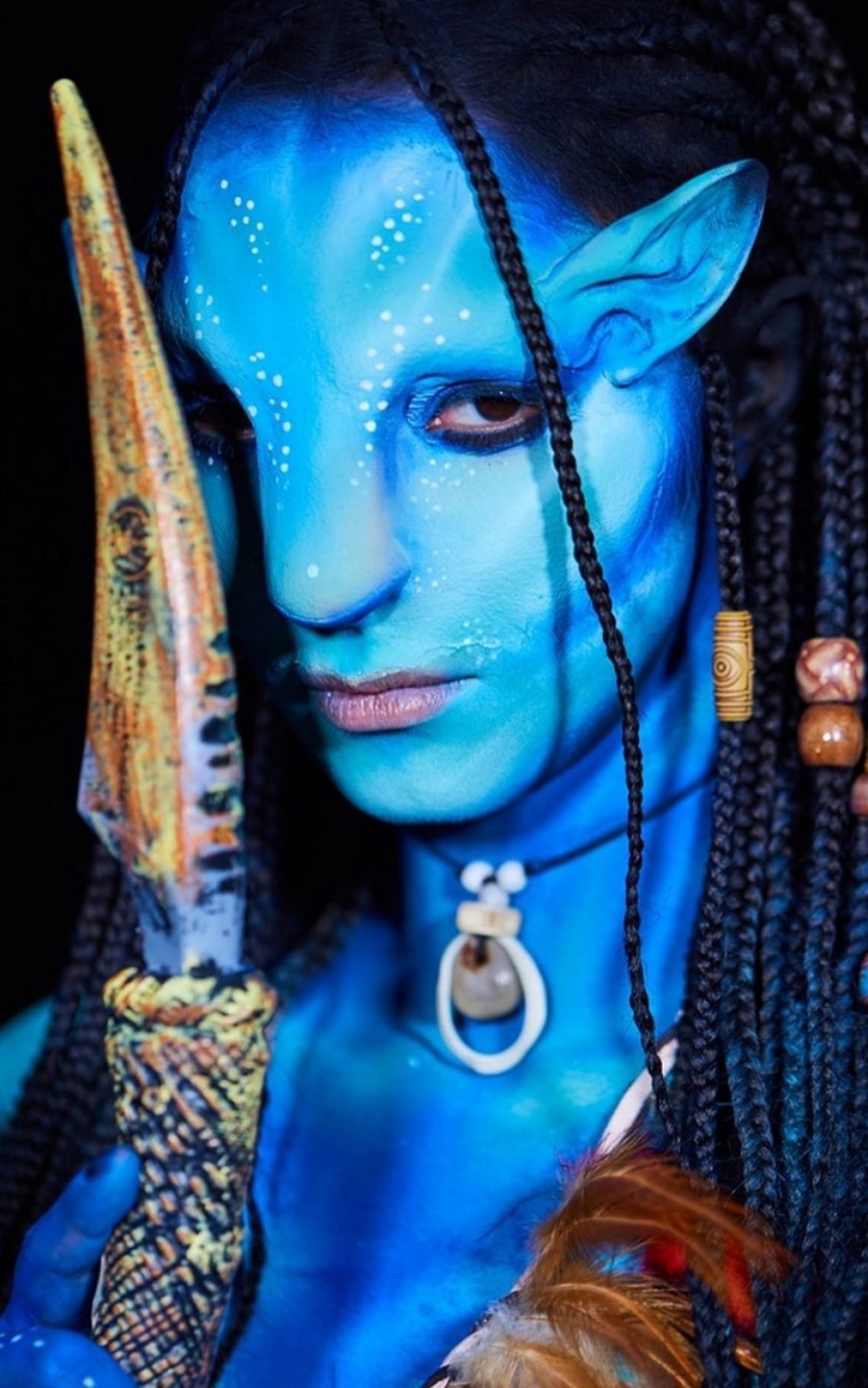 Лаис Рибейро в образе Аватара