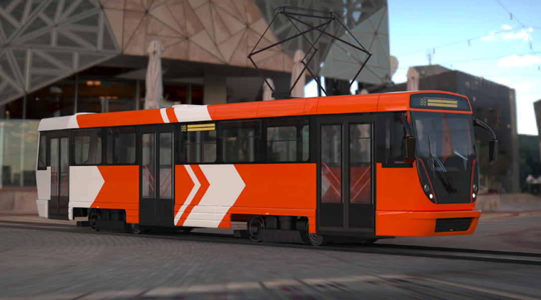 Проект модернизации старых трамвайных вагонов Татра для Уфимского завода УТТЗ. Реализация проекта была остановлена заказчиком на стадии производства