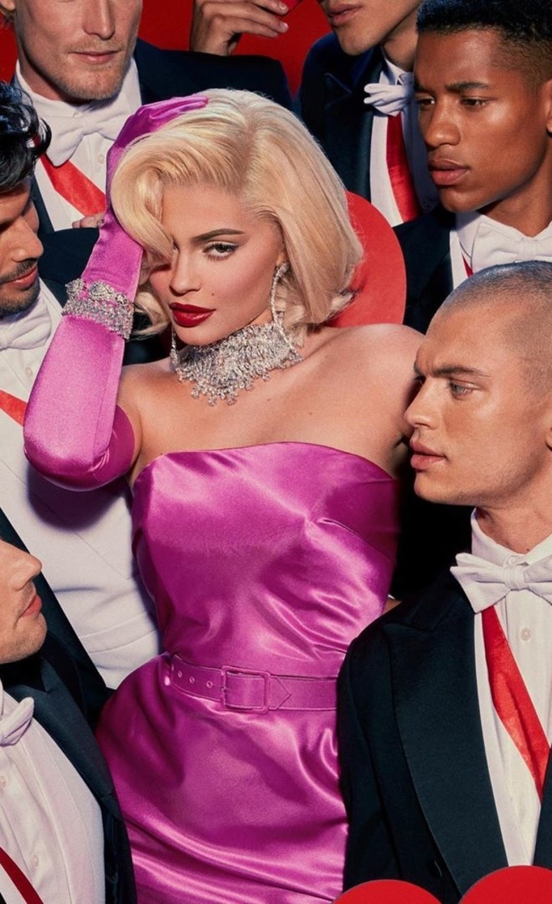 Кайли Дженнер в образе Мэрилин Монро