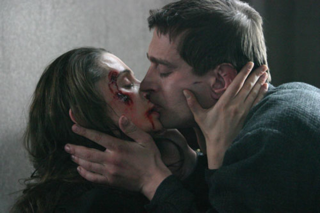 Поцелуй с Константином Хабенским в фильме "Статский советник"