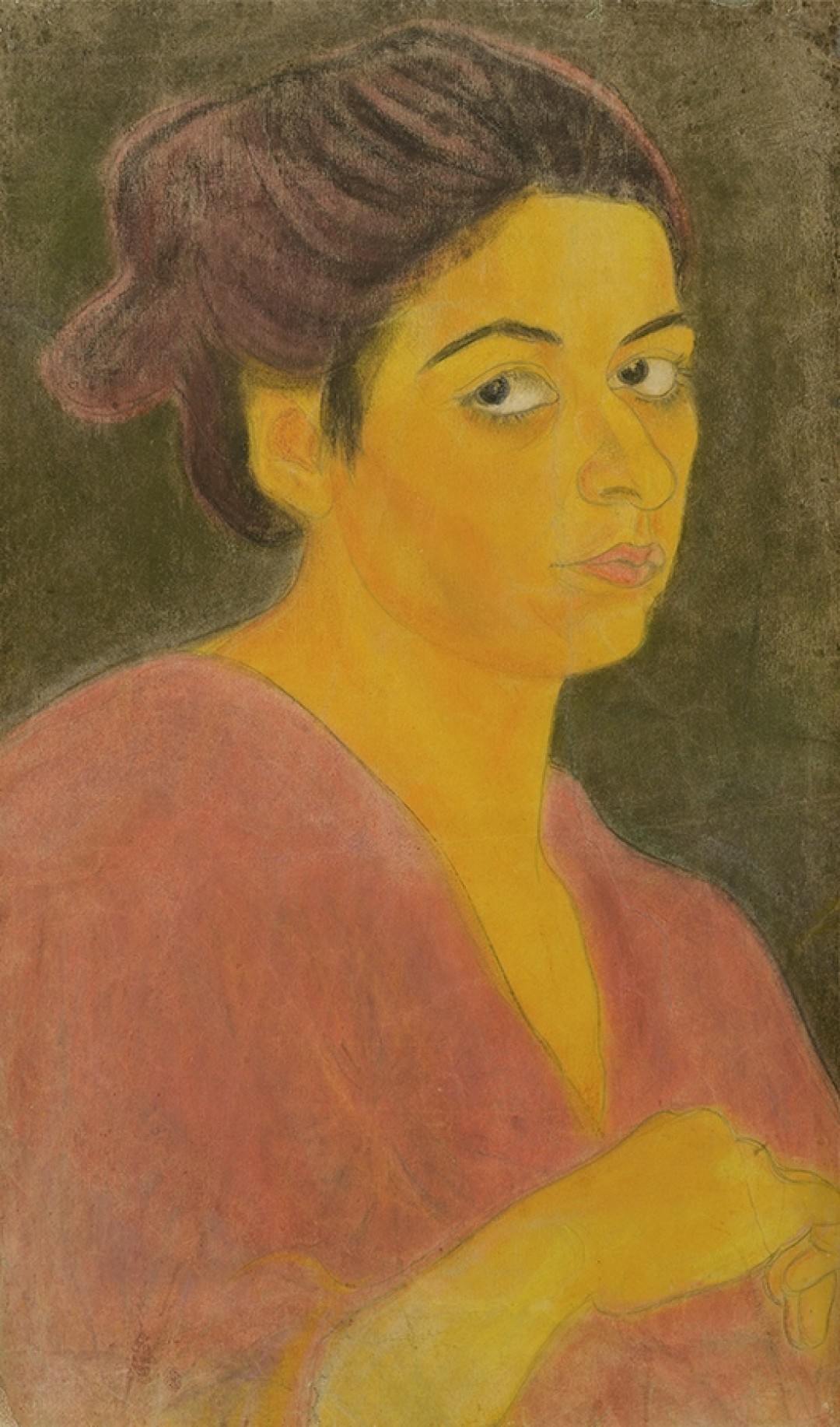 Автопортрет, 1918 год