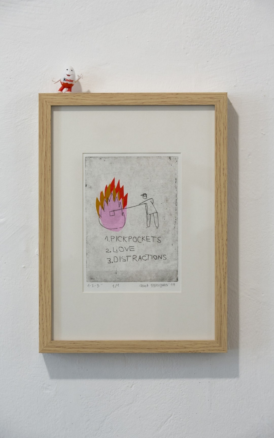 «Выставка Саши Зубрицкой "Мастер-ключ" — одна из лучших, что я видел в этом году. Я бы хотел купить ее как продет целиком». Саша Зубрицкая, работа с