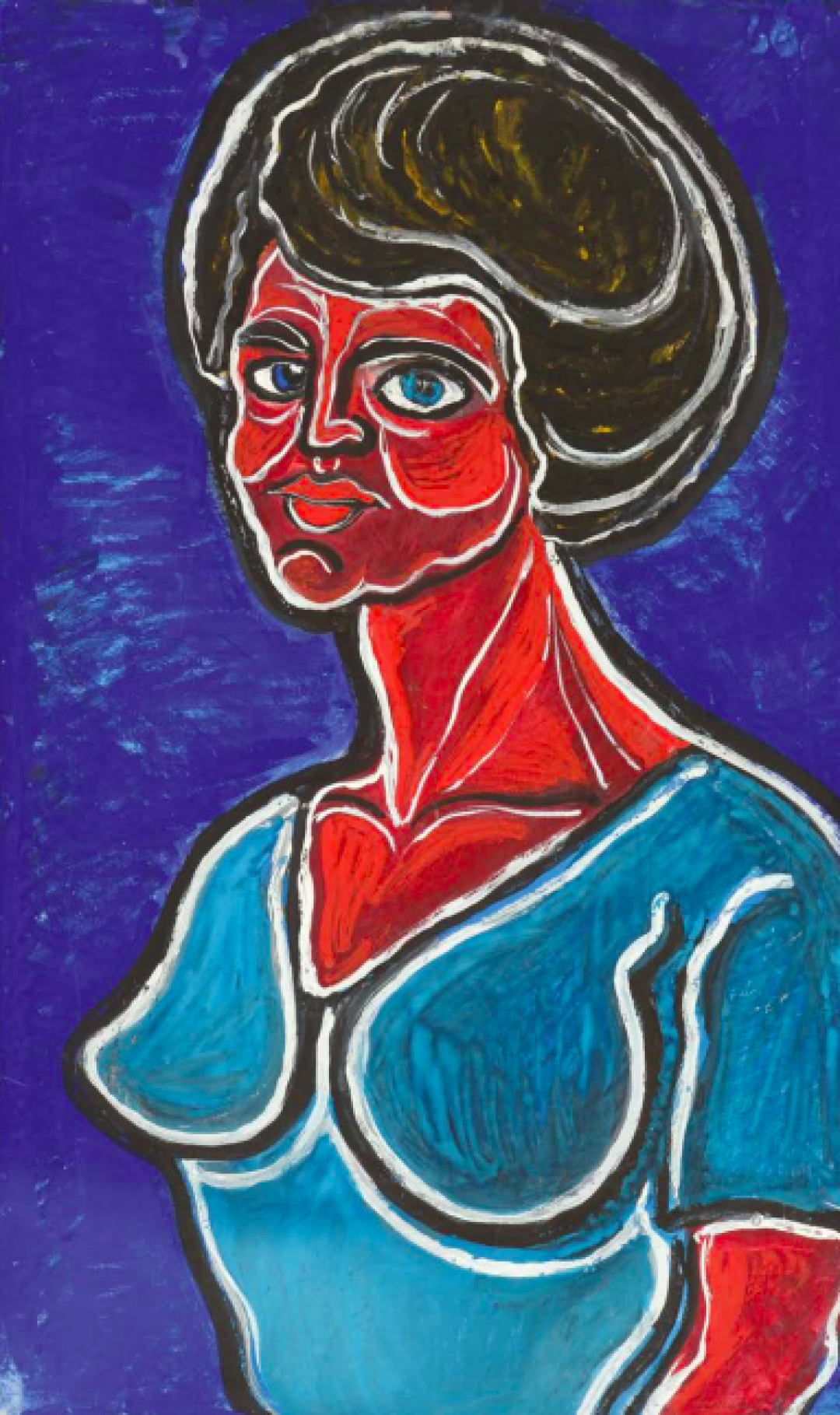 Портрет молодой женщины, 1966 год