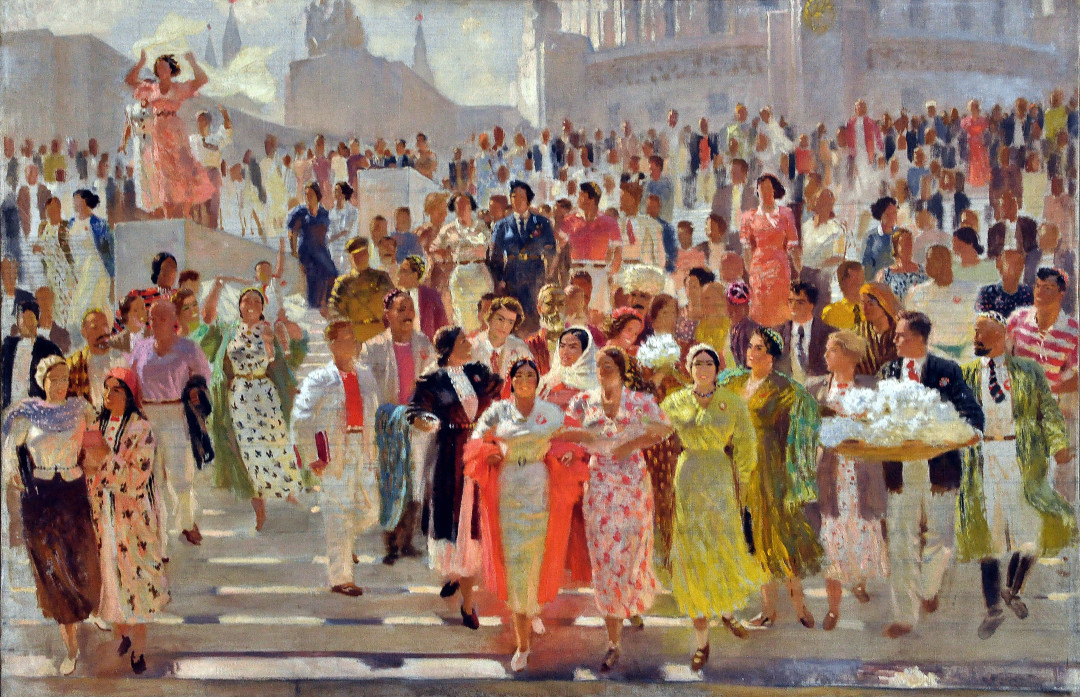 Александр Самохвалов «Хлопок», 1939 год