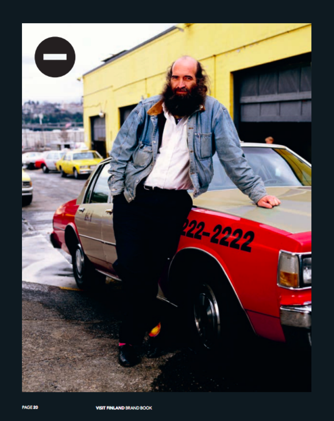 Страница из бренд-бука Visit Finland