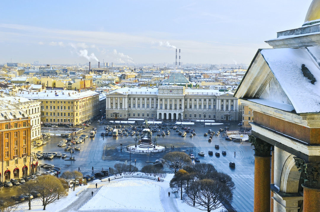 В Санкт-Петербурге самая высокая концентрация кислорода