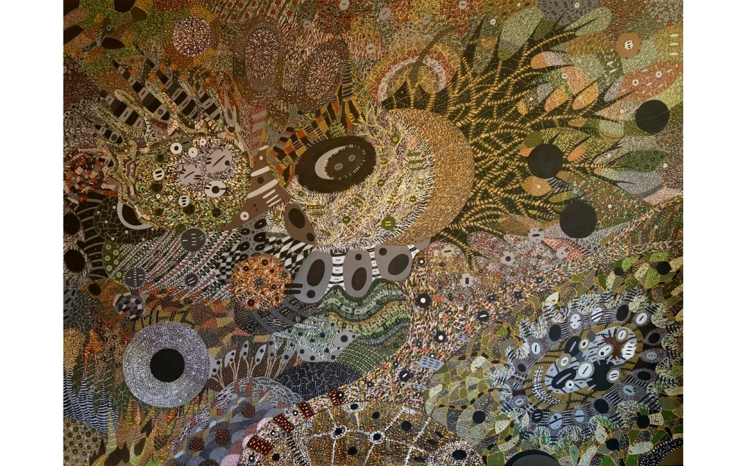 Алиса Духовлинова Мелохромия (холст, акрил, 150х200, 2018)