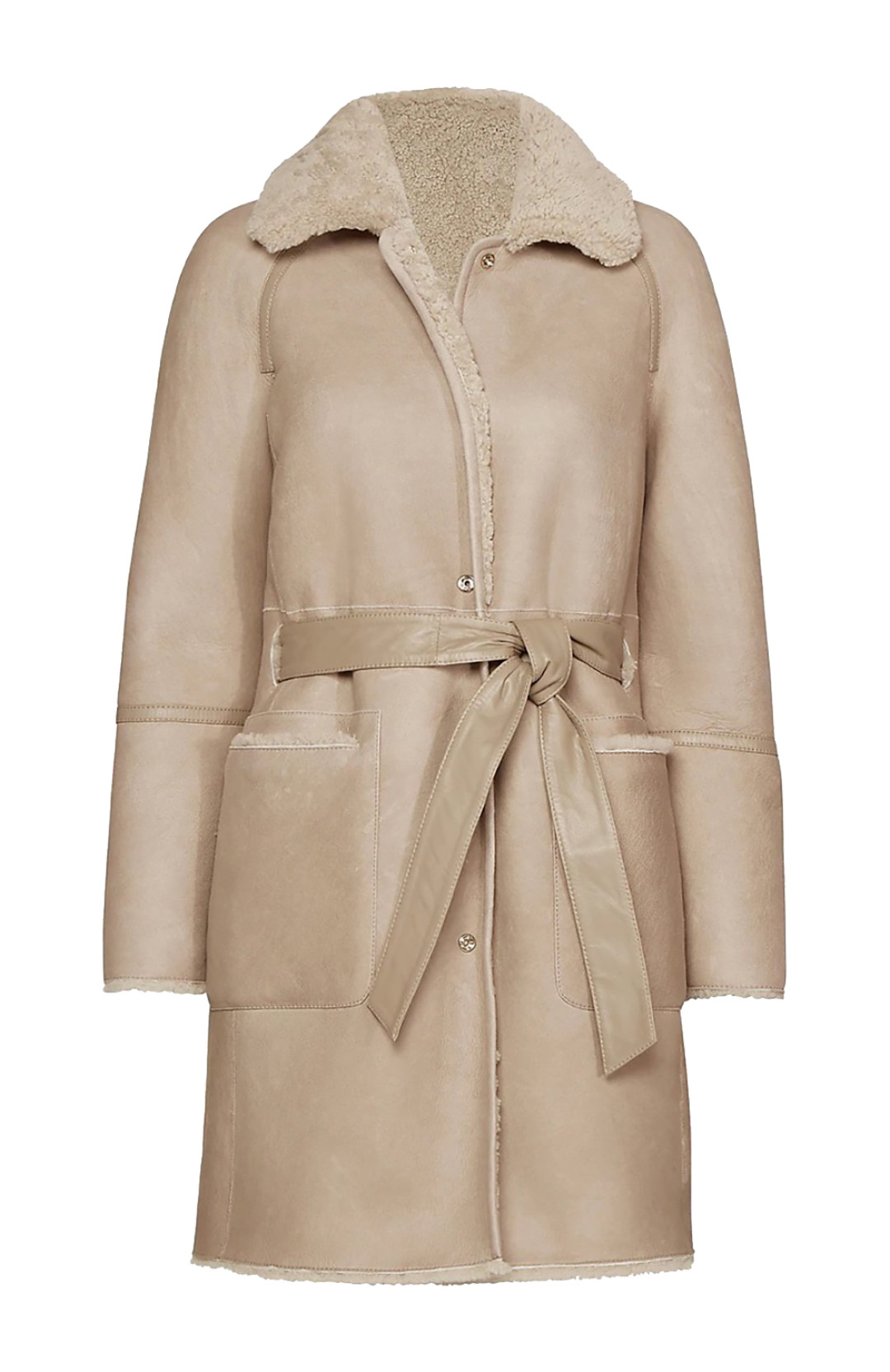 Женское двустороннее пальто из овчины Tommy Hilfiger, 71 495 рублей (Tommy Hilfiger)