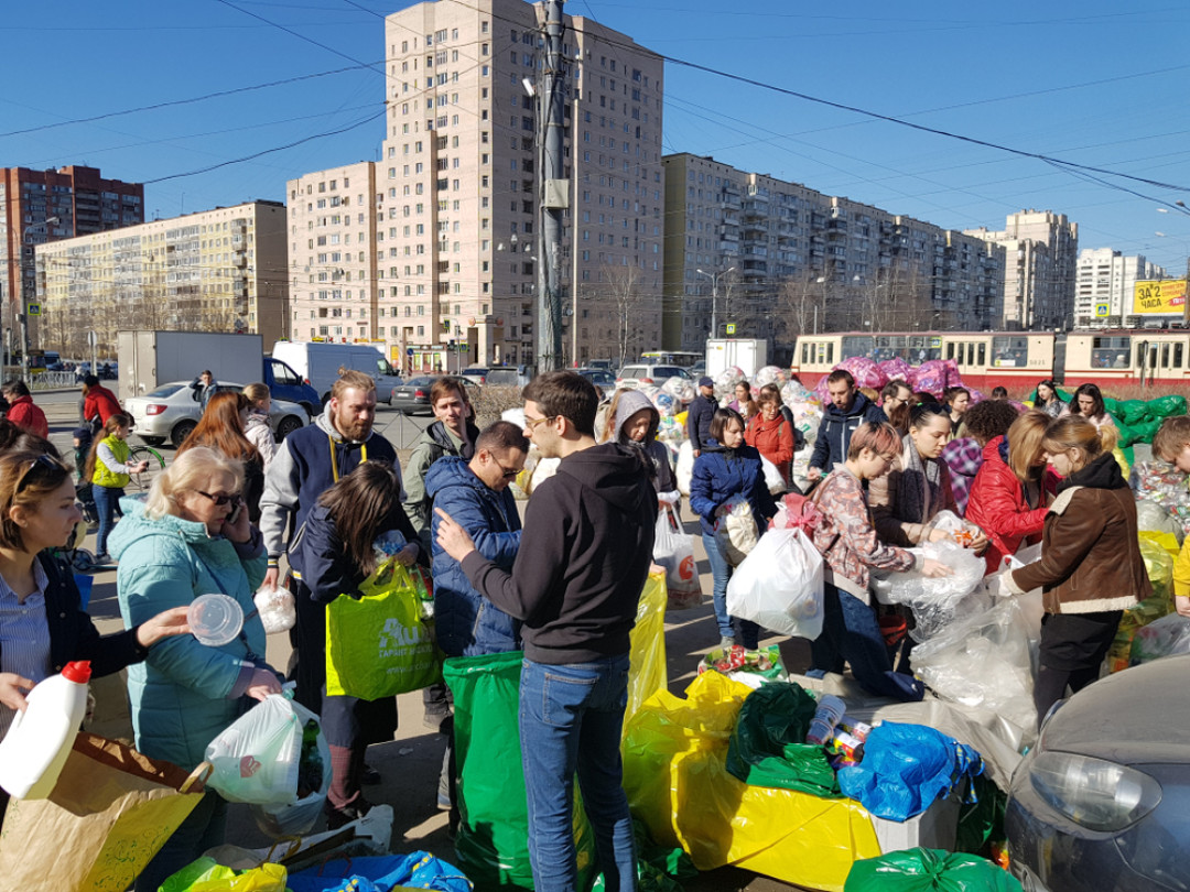 Фото акции «РазДельного сбора» в 2019 году